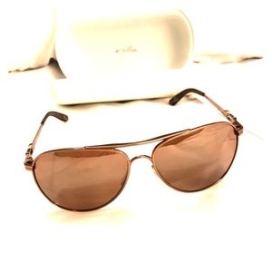 Oakley Feedback Rose Gold Sunglasses